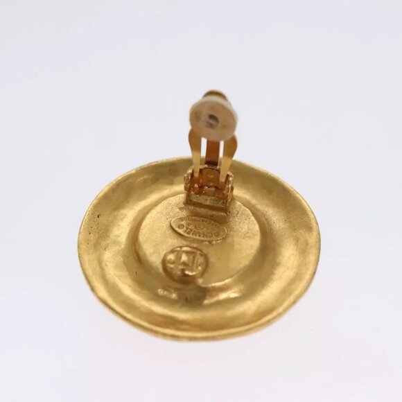 CHANEL Earring metal Gold CC Auth - Picture 7 of 12